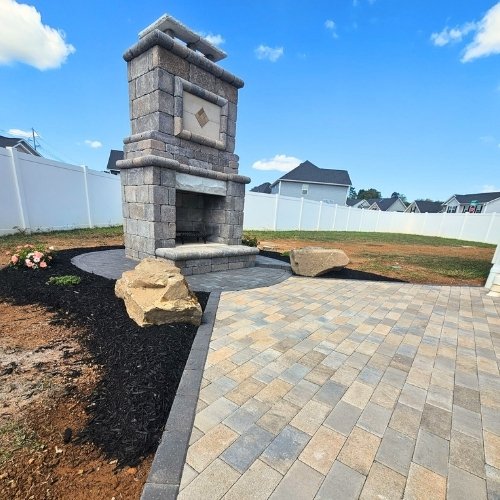 outdoor fireplace builders knoxville tn