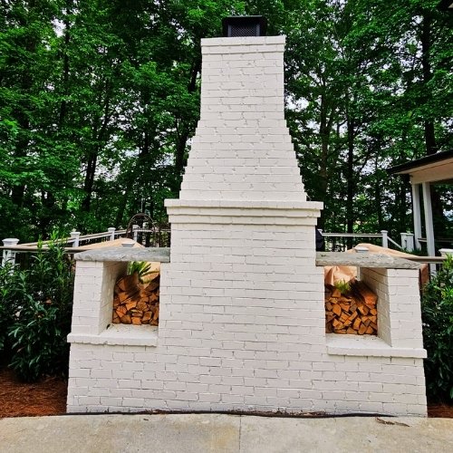 outdoor fireplace construction knoxville tn