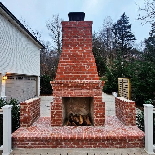 outdoor fireplace builders bearden tn