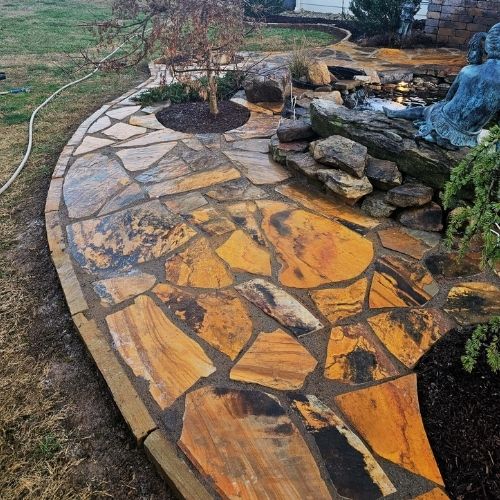 custom patio installation in tn