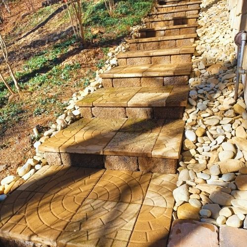 custom stone outdoor steps carlitos hardscapes